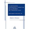 Pacini Giuridica Le disposizioni integrative e correttive della riforma del processo civile. Decreto legislativo 31 ottobre 2024, n. 164