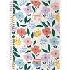 Q Kalon - Agenda Scolastica 2025 2026 - Giorno per Pagina, Formato A5 (15x21 cm), Spagnolo e Inglese, Settembre-Giugno, Chiusura a Spirale, Copertina Flessibile con Protezione in Plastica - Garden