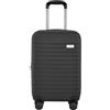 kensie Bagaglio Cabina Rigido Graceful da 56 cm, Nero