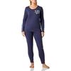 Triumph Donna Sets PK 03 LSL X, Pajama set, BLACK, 48