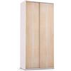 Terraneo Armadio 2 ante scorrevoli con 4 ripiani 90x194x45 cm colore Rovere - EL115 R