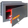 Utilia Cassaforte a Muro Incasso in Acciaio Meccanica con Chiave a Doppia mappa Spessore mm. 8 mm. 310x200x210 h - Top SM-3