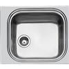 FOSTER Lavello Cucina 1 Vasca Incasso Larghezza 59 cm materiale Acciaio Inox finitura Spazzolato - 1511 001 Big Bowl