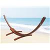 Giardini del Re Supporto per Amaca da Giardino Doppia in Legno di Larice cm 410x120x130
