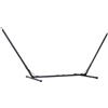 VivaGarden Supporto per Amaca da Giardino Regolabile Portata 150 Kg 308/380x108x120 cm colore Nero - 84A083