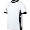 Nike Maglia da Calcio A Manica Corta Dri-Fit Academy - Uomo, White/White/Black/Black, HJ3791-100, S