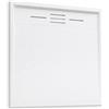 Parama Piatto doccia 80x80 effetto pietra colore bianco | Spanios