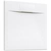 Parama Piatto doccia 80x80 effetto pietra colore bianco | Cosmos