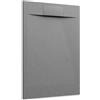 Parama Piatto doccia 70x90 effetto pietra colore grigio | Cosmos