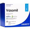 YAMAMOTO RESEARCH Vasomil 30 Bustine, Integratore Alimentare Drenante con Bromelina, Ippocastano, Pino Marittimo Pycnogenol e Mirtillo Blu, Supporta la Circolazione Venosa, Gusto Frutti Rossi