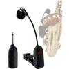 Professional Microfono Wireless UHF Regolabile 360 Gradi per Tromba e per Uso Sassofono