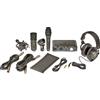 Mackie Producer Bundle Kit Registrazione Interfaccia Ausio 2 Microfoni Cuffie