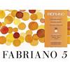 Fabriano 19100260 - Cartoncino per acquerelli Disegno 5, 300 g/m2, 31 x 41 cm, 20 fogli, incollati su 4 lati, senza cloro e acidi, bianco