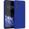 kwmobile Cover per Samsung Galaxy A32 5G Custodia - Back Case per Smartphone in Silicone TPU - Protezione Gommata - blu baltico