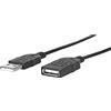 Manhattan Cavo USB 2.0 A maschio/A femmina 0.5 m