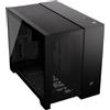 CORSAIR 2500D AIRFLOW mATX PC Case - Nessuna Ventola Inclusa - Design a Doppia Camera - Ampia Flessibilità di Raffreddamento - Compatibile con Schede Madri a Connessione Inversa - Nero