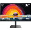 KTC H32T13 Monitor da Ufficio da 32 pollici WQHD Gaming, Risoluzione 2560*1440, Supporto HDR, Luce Blu Bassa