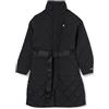 Calvin Klein Jeans Belted Quilted Coat J20J222581 Cappotti in Tessuto, Nero (CK Black), XXL Donna