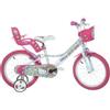Dino Bikes Bicicletta Hello Kitty 16'' 164R-HK bambina di Dino Bikes