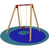 Giochipark Altalena Sabine 1 Posto (sedile piano)
