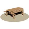 Giochipark Tavolo Week-End Light - art. 512L 30 Kg