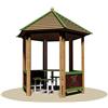 Giochipark Rifugio con Tetto e Panche - art. 680 26 Kg