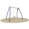 Giochipark Altalena Trilli 1 posto (sedile orsetto) - art. GP973DA 30 Kg