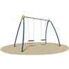 Giochipark Altalena Trilli 2 posti (sedili piani)