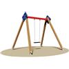 Giochipark Altalena Florida 1 posto (sedile orsetto)