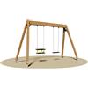 Giochipark Altalena Giamaica 2 Posti (sedili gabbia-orsetto) - art. 860G 30 Kg