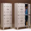 Vivisport Armadio Spogliatoio Metallico a 2 posti Sovrapposti - 9104 35 Kg