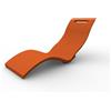 Arkema Design Arkema Lettino prendisole da giardino SERENDIPITY CHAISE in polietilene - S010 30 Kg