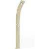 Arkema Design Arkema Doccia solare da giardino SPRING CURVA 25 LITRI in alluminio - A100 20 Kg