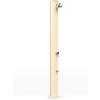 Arkema Design Arkema Doccia solare da giardino BIG JOLLY 35 LITRI in alluminio, con lavapiedi - A320 20 Kg