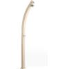 Arkema Design Arkema Doccia solare da giardino JOLLY CURVA 23 litri in alluminio - A500 15 Kg