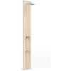 Arkema Design Arkema Doccia Solare Dada S da esterno in alluminio da 30 litri - D420 20 Kg