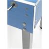 Garlando Calciobalilla G-500 Weatherproof Blu Aste Rientranti 60 Kg