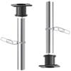 Toorx Vertical Line Toorx Set 2 perni porta pesi per smith bar ASX-7000 20 Kg