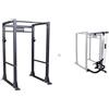 Body Solid Body-Solid Power Rack GPR400 + GLA400 Lat Machine 200 Kg