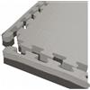Toorx Professional Toorx Tatami ad incastro 100x100x4 cm. con 4 bordi nero-grigio MAT04-100BG 3 Kg