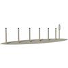 Giochipark attrezzo slalom H 150 - art. 2114 10 Kg