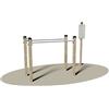 Giochipark attrezzo parallele - art. 2119 11 Kg
