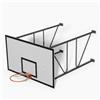 Vivisport Impianto minibasket a parete tabellone in resina - ART. 4261 50 Kg