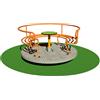 Giochipark Giostra Midi (piano alluminio) 80 Kg