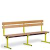 Schiavi Sport Schiavi Panca spogliatoio con schienale faggio - art. 6516 50 Kg