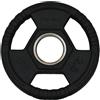 Diamond Disco Olimpico Gommato Ruvido Tri-Grip PRO foro 50 mm - 2,5 Kg - DGGD2,5-P