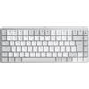 Logitech MX Mini Mechanical for Mac tastiera Bluetooth QWERTY Inglese US Grigio,