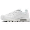 NIKE Air Max Command Leather, Sneaker Uomo, Bianco (White/White/Metallic Silver), 47 EU