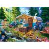 Schmidt Spiele 58575 Jeff Haynie, con la roulotte in montagna, Puzzle da 1000 pezzi