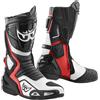 Berik Stivali Moto Racing Berik Donington 1563-BK Nero Rosso Fluo